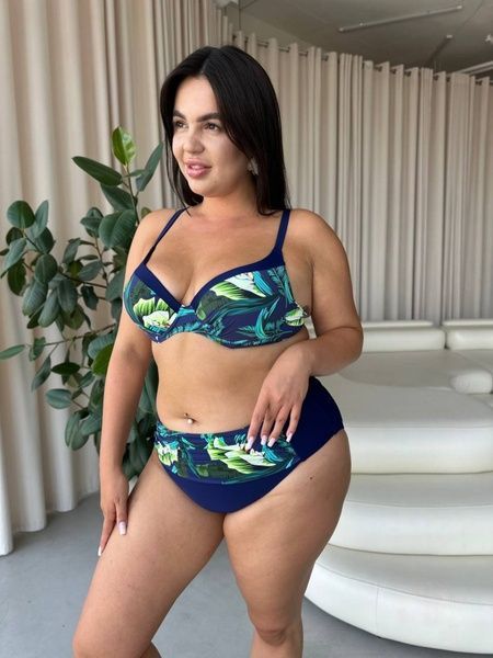 Роздільний купальник PLUS SIZE з високими плавками SW1570/1-L фото