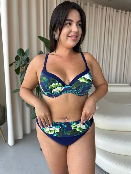 Роздільний купальник PLUS SIZE з високими плавками SW1570/1-L фото