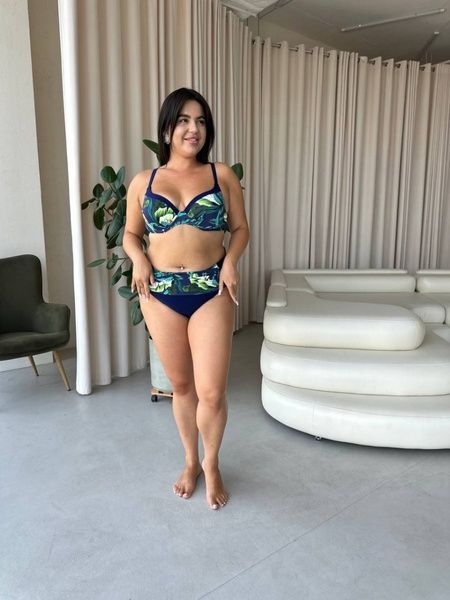 Роздільний купальник PLUS SIZE з високими плавками SW1570/1-L фото