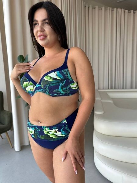 Роздільний купальник PLUS SIZE з високими плавками SW1570/1-L фото
