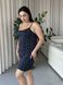 Нічна котонова турецька сорочка на бретельках PLUS SIZE DO3100-2XL фото 6