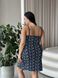 Нічна котонова турецька сорочка на бретельках PLUS SIZE DO3115-2XL фото 5