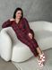 Максимально комфортна та приємна піжама-домашній костюм в розмірі PLUS SIZE DO3801-2XL фото 6