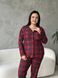 Максимально комфортна та приємна піжама-домашній костюм в розмірі PLUS SIZE DO3801-2XL фото 12