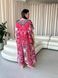 Легка максі сукня-туніка рожева PLUS SIZE для відпочинку SW674-універсальний фото 9