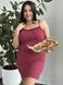 Нічна котонова турецька сорочка на бретельках PLUS SIZE DO3467-2XL фото 5