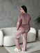 Розкішний домашній костюм піжама PLUS SIZE з велюру DO9300-2XL фото 7