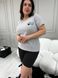 Домашній одяг, сіра піжама PLUS SIZE DO2777-2XL фото 2