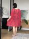 Пляжна рожева мереживна туніка PLUS SIZE SW1112/1-універсальний фото 4