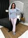 Затишна піжама домашній костюм PLUS SIZE DO2773-2XL фото 10