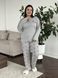 М'яка піжама PLUS SIZE DO3891/2 фото 3