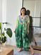 Сукня-туніка з орнаментом зелена PLUS SIZE SW3531-універсальний фото 3