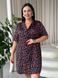 Шовкова сорочка на ґудзиках для дому PLUS SIZE DO3512-2XL фото 5