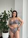 Жіночий роздільний леопардовий купальник PLUS SIZE з поролоновою чашкою SW3596-4XL фото 8