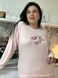 Рожева тепла піжама в розмірі PLUS SIZE мікрофліс DO3206/1-2XL фото 5
