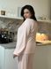 Рожева тепла піжама в розмірі PLUS SIZE мікрофліс DO3206/1-2XL фото 6