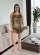Леопардова піжама PLUS SIZE з шортами DO3588-5XL фото 13