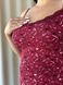 Нічна котонова турецька сорочка на бретельках PLUS SIZE DO2997-2XL фото 6