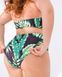 Яскравий роздільний купальник тропічний принт з поролоновою чашкою SW1346-L фото 2