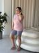 Домашній одяг, зручна піжама з шортами PLUS SIZE DO2941-3XL фото 2