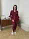 Новорічна затишна піжама PLUS SIZE в червону клітинку DO5950-2XL фото 4