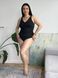 Купальник для дівчат PLUS SIZE, в чорному кольорі SW3679 фото 3