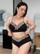 Чорний роздільний купальник PLUS SIZE з леопардовим принтом SW3688 фото 7
