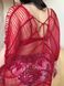Жіноча бордова пляжна туніка PLUS SIZE SW4036/1 фото 3