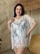 Жіноча біла мереживна пляжна туніка PLUS SIZE SW4037 фото 5