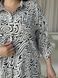 Розкішний костюм штани та сорочка на ґудзиках PLUS SIZE KV2880-L/XL фото 4